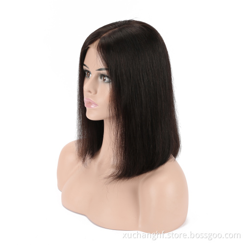 Peruvian Human Hair Lace Front Wigs For Women Boy Cut Short Bob Glueless Hd Thin Film Lace Frontal Bob 8 Inch Wholesale Vendors